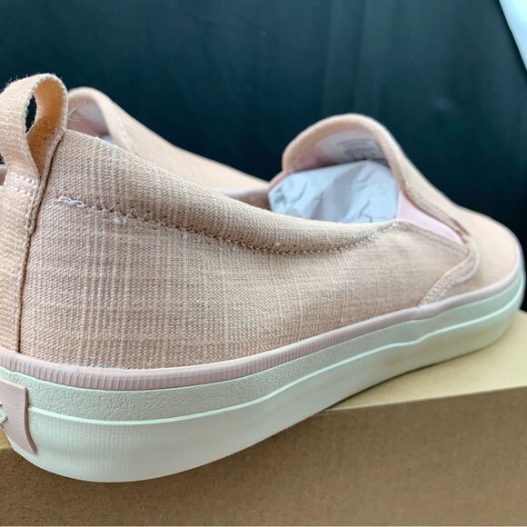 Sperry Crest Shimmer Pink Slip Ons Women's Various Sizes - Picture 5 of 13